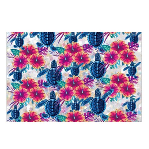 Tropical Flowers Turtles CBDOilPrincess Edf1ea6f Loop