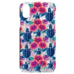 Tropical Flowers Turtles CBDOilPrincess Edf1ea6f-2cc5-4f0b-a5cc-9c146c7d79e4 iPhone X/XS Black UV Print Case