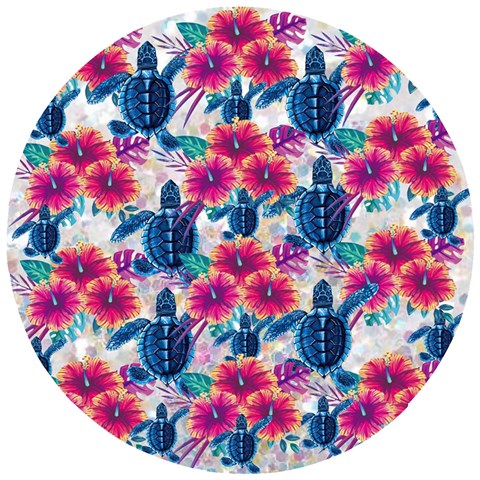 Tropical Flowers Turtles CBDOilPrincess Edf1ea6f Front