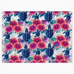 Tropical Flowers Turtles CBDOilPrincess Edf1ea6f Front