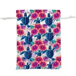 Tropical Flowers Turtles CBDOilPrincess Edf1ea6f-2cc5-4f0b-a5cc-9c146c7d79e4  Lightweight Drawstring Pouch (XL)