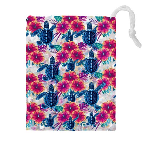 Tropical Flowers Turtles CBDOilPrincess Edf1ea6f Front