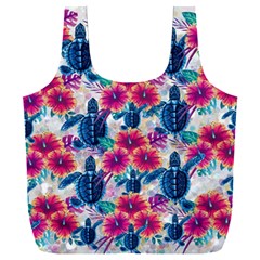 Tropical Flowers Turtles CBDOilPrincess Edf1ea6f Back