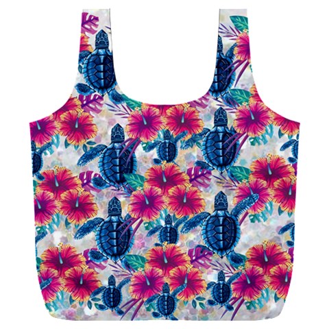 Tropical Flowers Turtles CBDOilPrincess Edf1ea6f Front