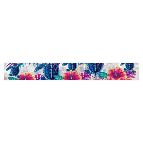 Tropical Flowers Turtles CBDOilPrincess Edf1ea6f Zipper Tape Front
