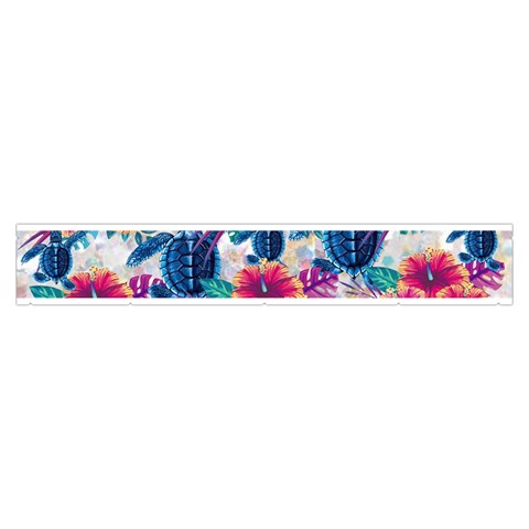 Tropical Flowers Turtles CBDOilPrincess Edf1ea6f Zipper Front