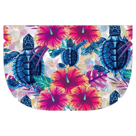 Tropical Flowers Turtles CBDOilPrincess Edf1ea6f Side Left