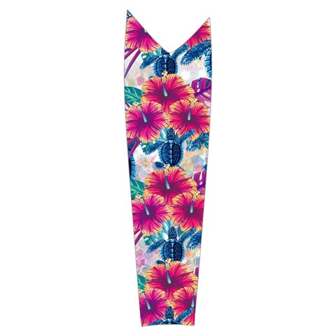 Tropical Flowers Turtles CBDOilPrincess Edf1ea6f Left Sleeve Side