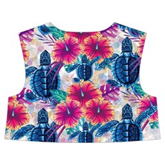 Tropical Flowers Turtles CBDOilPrincess Edf1ea6f Back Top