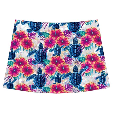 Tropical Flowers Turtles CBDOilPrincess Edf1ea6f Front Skirt