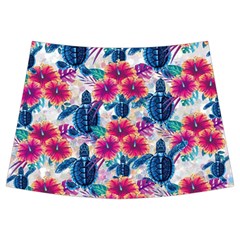 Tropical Flowers Turtles CBDOilPrincess Edf1ea6f Front Skirt