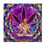 Psychedelic Meditation  CBDOilPrincess  71bfb2da-e92a-4d84-8ee3-468fa9cd04c2 Tile Coaster