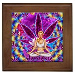 Psychedelic Meditation  CBDOilPrincess  71bfb2da-e92a-4d84-8ee3-468fa9cd04c2 Framed Tile