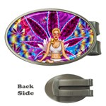 Psychedelic Meditation  CBDOilPrincess  71bfb2da-e92a-4d84-8ee3-468fa9cd04c2 Money Clips (Oval) 
