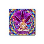 Psychedelic Meditation  CBDOilPrincess  71bfb2da-e92a-4d84-8ee3-468fa9cd04c2 Square Magnet