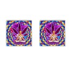 Psychedelic Meditation  CBDOilPrincess  71bfb2da-e92a-4d84-8ee3-468fa9cd04c2 Cufflinks (Square)
