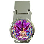 Psychedelic Meditation  CBDOilPrincess  71bfb2da-e92a-4d84-8ee3-468fa9cd04c2 Money Clip Watches