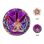 Psychedelic Meditation  CBDOilPrincess  71bfb2da-e92a-4d84-8ee3-468fa9cd04c2 Playing Cards Single Design (Round)