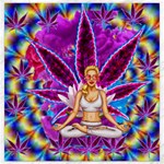 Psychedelic Meditation  CBDOilPrincess  71bfb2da-e92a-4d84-8ee3-468fa9cd04c2 Canvas 12  x 12 