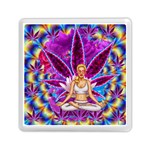 Psychedelic Meditation  CBDOilPrincess  71bfb2da-e92a-4d84-8ee3-468fa9cd04c2 Memory Card Reader (Square)