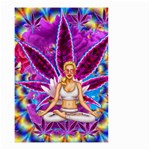 Psychedelic Meditation  CBDOilPrincess  71bfb2da-e92a-4d84-8ee3-468fa9cd04c2 Small Garden Flag (Two Sides)