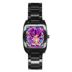 Psychedelic Meditation  CBDOilPrincess  71bfb2da-e92a-4d84-8ee3-468fa9cd04c2 Stainless Steel Barrel Watch