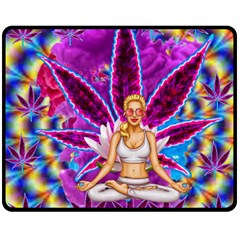 Psychedelic Meditation  CBDOilPrincess  71bfb2da 58.8 x47.4  Blanket Back