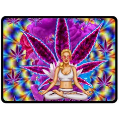 Psychedelic Meditation  CBDOilPrincess  71bfb2da 80 x60  Blanket Back