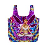 Psychedelic Meditation  CBDOilPrincess  71bfb2da-e92a-4d84-8ee3-468fa9cd04c2 Full Print Recycle Bag (M)