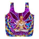 Psychedelic Meditation  CBDOilPrincess  71bfb2da-e92a-4d84-8ee3-468fa9cd04c2 Full Print Recycle Bag (L)