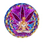 Psychedelic Meditation  CBDOilPrincess  71bfb2da-e92a-4d84-8ee3-468fa9cd04c2 Mini Round Pill Box