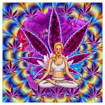 Psychedelic Meditation  CBDOilPrincess  71bfb2da-e92a-4d84-8ee3-468fa9cd04c2 Long Sheer Chiffon Scarf 
