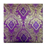 Purple & Gold  CBDOilPrincess E70d1a7c-502f-48a3-839e-eea25bfe4633 Tile Coaster