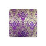Purple & Gold  CBDOilPrincess E70d1a7c-502f-48a3-839e-eea25bfe4633 Square Magnet