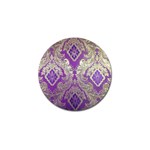 Purple & Gold  CBDOilPrincess E70d1a7c-502f-48a3-839e-eea25bfe4633 Golf Ball Marker