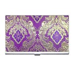 Purple & Gold  CBDOilPrincess E70d1a7c-502f-48a3-839e-eea25bfe4633 Business Card Holder