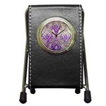 Purple & Gold  CBDOilPrincess E70d1a7c-502f-48a3-839e-eea25bfe4633 Pen Holder Desk Clock