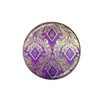 Purple & Gold  CBDOilPrincess E70d1a7c-502f-48a3-839e-eea25bfe4633 Hat Clip Ball Marker