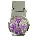 Purple & Gold  CBDOilPrincess E70d1a7c-502f-48a3-839e-eea25bfe4633 Money Clip Watches