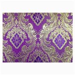 Purple & Gold  CBDOilPrincess E70d1a7c-502f-48a3-839e-eea25bfe4633 Large Glasses Cloth (2 Sides)