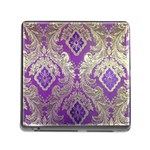 Purple & Gold  CBDOilPrincess E70d1a7c-502f-48a3-839e-eea25bfe4633 Memory Card Reader (Square 5 Slot)