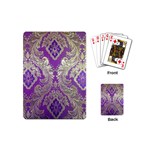 Purple & Gold  CBDOilPrincess E70d1a7c-502f-48a3-839e-eea25bfe4633 Playing Cards Single Design (Mini)