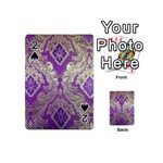 Purple & Gold  CBDOilPrincess E70d1a7c-502f-48a3-839e-eea25bfe4633 Playing Cards 54 Designs (Mini)