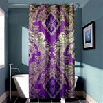 Purple & Gold  CBDOilPrincess E70d1a7c-502f-48a3-839e-eea25bfe4633 Shower Curtain 36  x 72  (Stall) 
