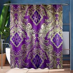 Purple & Gold  CBDOilPrincess E70d1a7c-502f-48a3-839e-eea25bfe4633 Shower Curtain 60  x 72  (Medium) 