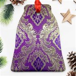 Purple & Gold  CBDOilPrincess E70d1a7c-502f-48a3-839e-eea25bfe4633 Ornament (Bell)