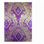 Purple & Gold  CBDOilPrincess E70d1a7c-502f-48a3-839e-eea25bfe4633 Large Garden Flag (Two Sides)