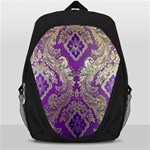Purple & Gold  CBDOilPrincess E70d1a7c-502f-48a3-839e-eea25bfe4633 Backpack Bag