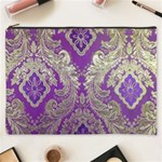 Purple & Gold  CBDOilPrincess E70d1a7c-502f-48a3-839e-eea25bfe4633 Cosmetic Bag (XXXL)