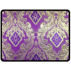 Purple & Gold  CBDOilPrincess E70d1a7c 80 x60  Blanket Back